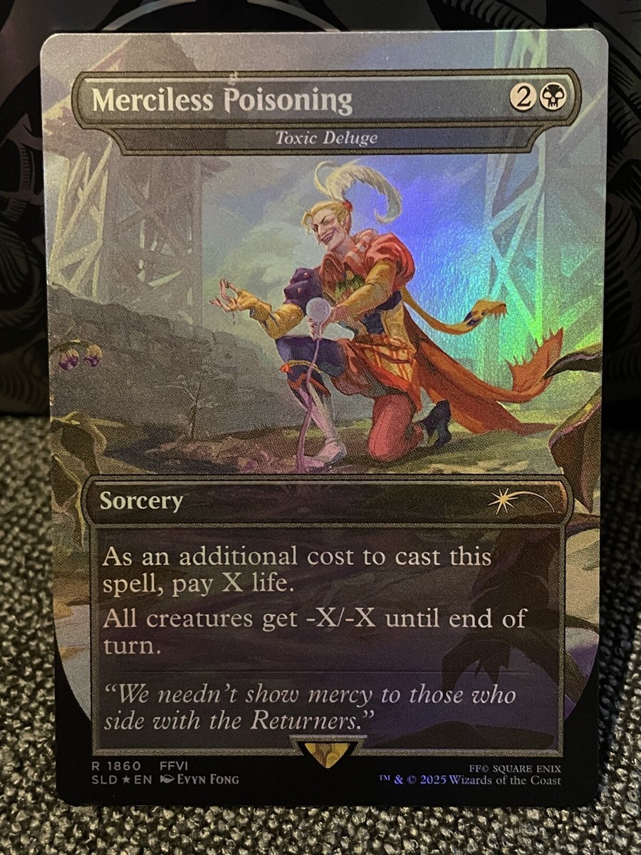 Toxic Deluge #1860 Merciless Poisoning FOIL NM MTG Final