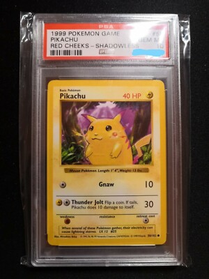 ポケモンカード　Pikachu shadowless シャドーレス　psa s-l400.jpg