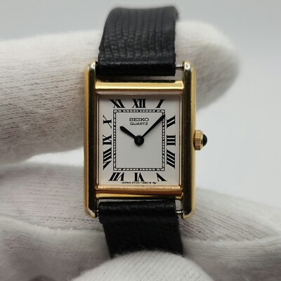 Vintage Seiko Tank レディース腕時計