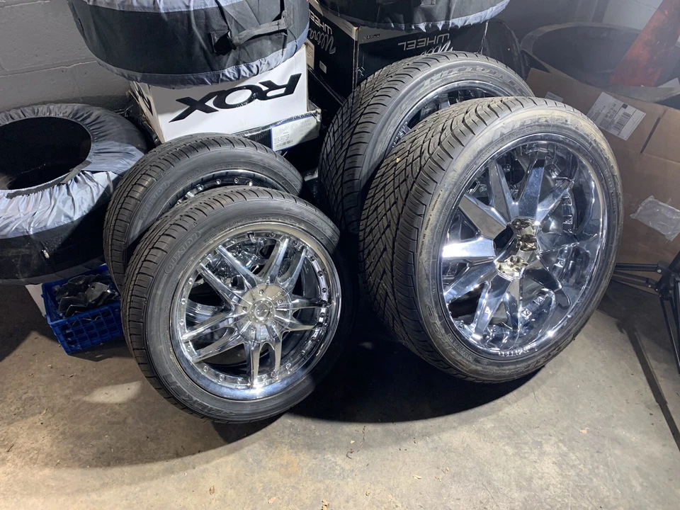 Limited 275 Chrome Wheel Set - Image 2 of 3