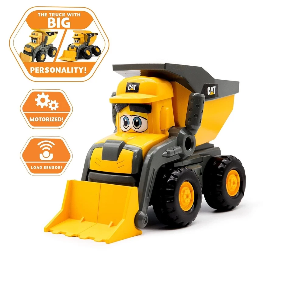 CAT Junior Crew Tipper 2+ Year 1601418 Toy Truck Construction New S16 - Image 3 of 4