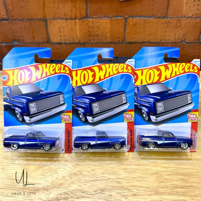 2024 Hot Wheels '83 Chevy Silverado in Blue