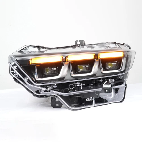 Conjunto de faros LED estilo nuevo lado del conductor izquierdo para Ford Mustang 2024-2025 - Imagen 3 de 13