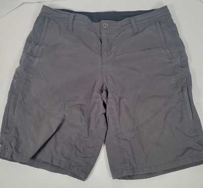Kuhl Gray Hiking Short Women 14 Zipper Pockets Lightweight