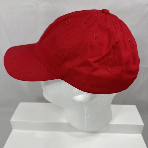 Gorra Johnnie O Correa Trasera Azul Rojo Logo Ajustable Preppy Golfista Para Hombres - Imagen 2 de 7