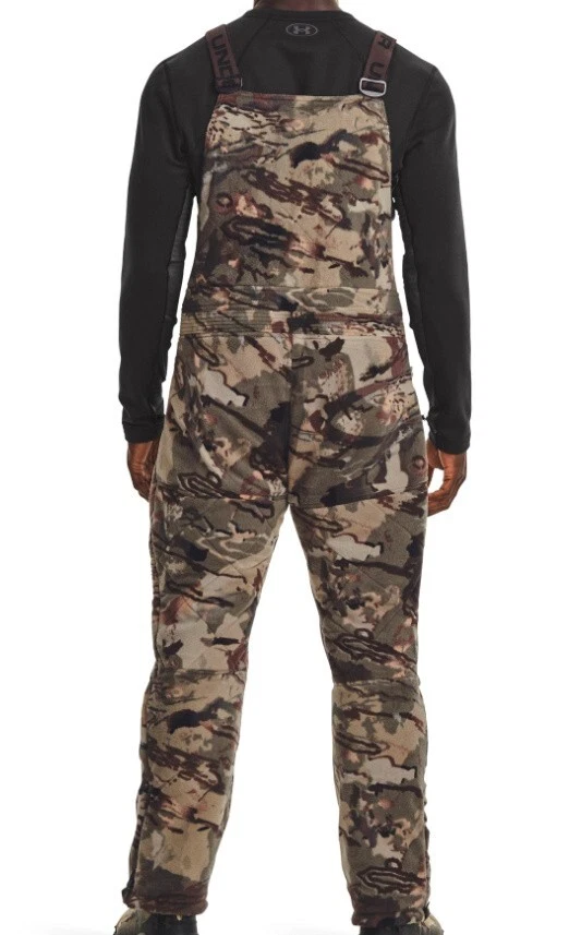 Under Armour UA RUT Endure Windproof Microfleece MD Forest 2.0 Camo Bib Pant - Image 2 of 4