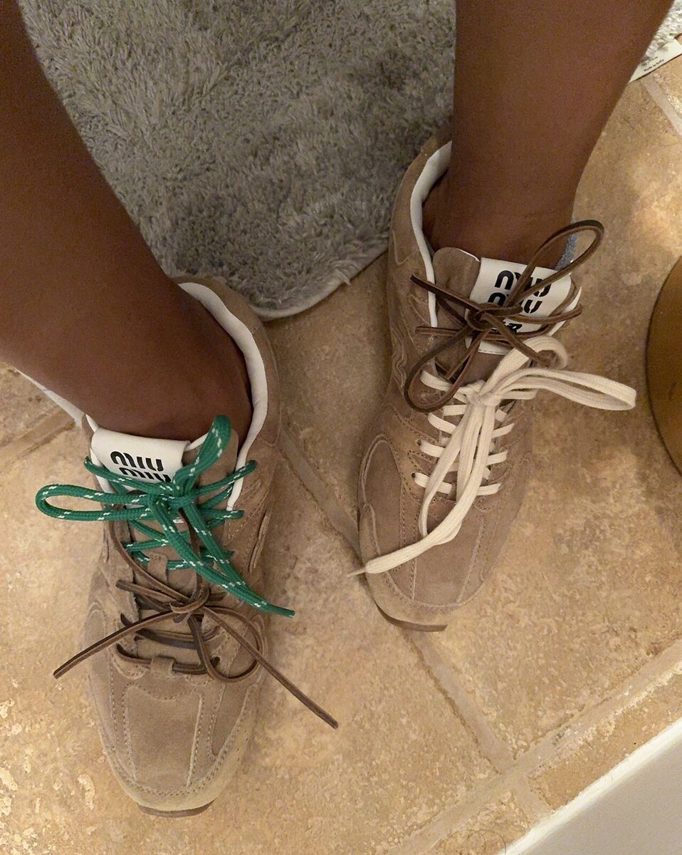 New Balance X Miu Miu 530 SL suede sneakers - Size 40 Ecru New Balance X Miu Miu 530 SL suede sneakers - Size 40 Ecru