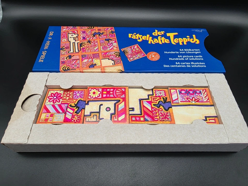 Der rätselhafte Teppich Dr. F. Hein Spiele The Puzzle Carpet ✅vollständig✅ - Bild 3 von 3