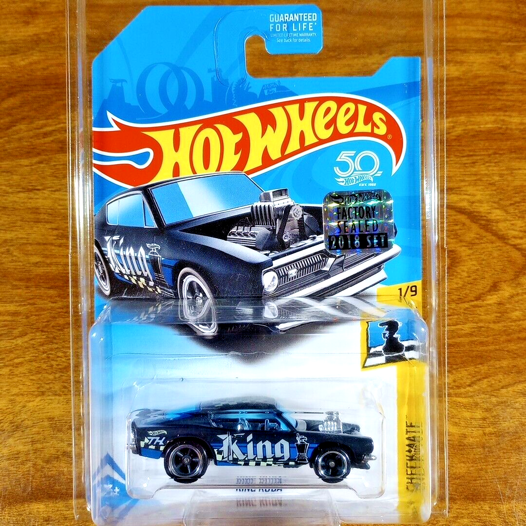 Hot Wheels Factory Sealed 2018 Set Super Treasure Hunt King Kuda