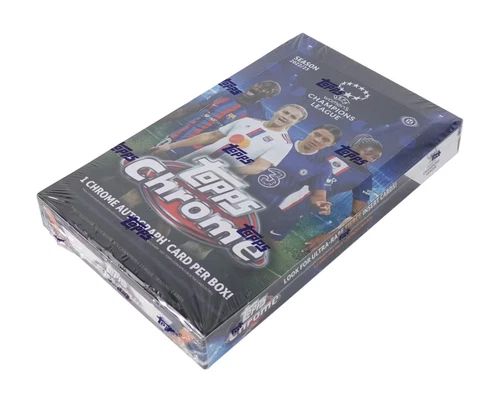 2022/23 Topps Chrome UEFA Women's Champions League Soccer Hobby Box