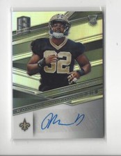 2018 Spectra #177 Marcus Davenport RC Rookie AUTOGRAPH Saints /199