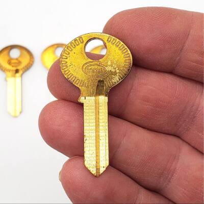 5x Corbin 8658CL VL Key Blanks Brass USA Made Vintage 5-5-16-120 NOS