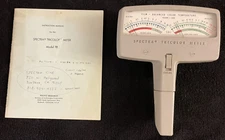 Spectra Tricolor Meter Photo Research w/ Cracked Briefcase - UNTESTED