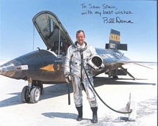 ORIGINAL BILL DANA SIGNED 8X10 NASA X-15 PHOT...