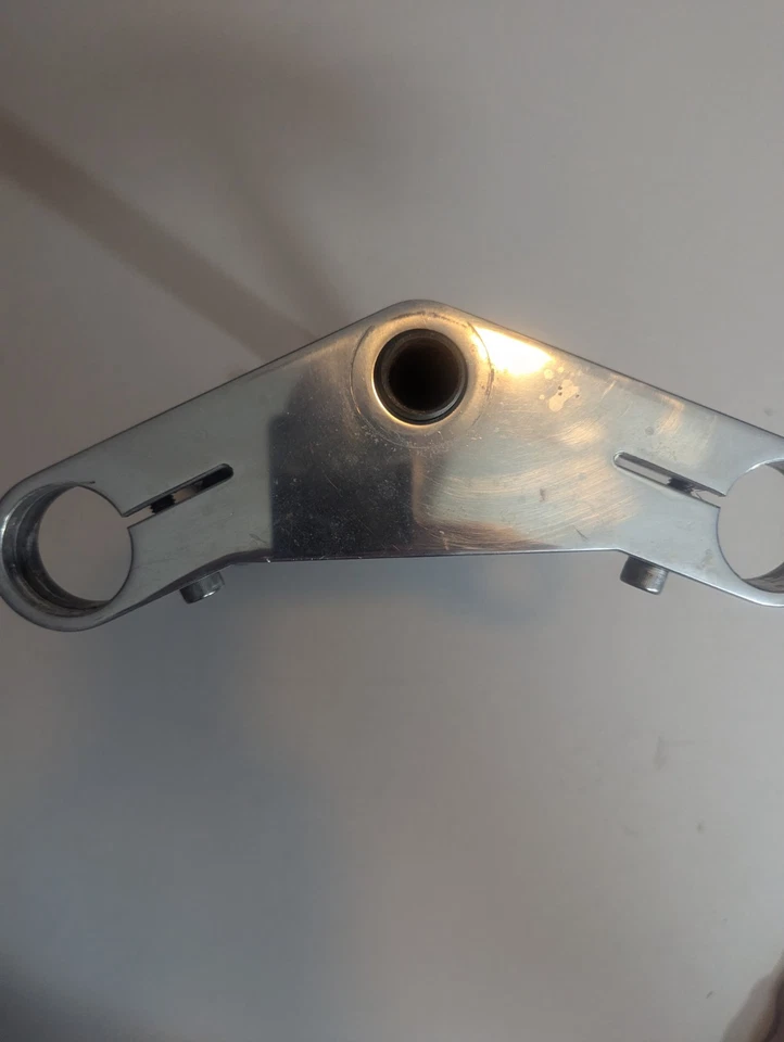 CB750 CUSTOM BILLET TRIPLE TREE FOR USING A GL1000 FRONT END - Image 2 of 4