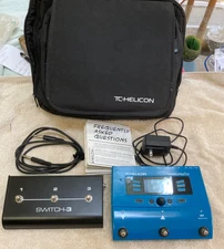 TC-Helicon  VoiceLive Play Vocal Effect Processor Pedal, With; Switch-3 & TC Bag