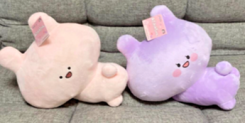 Asamimi-chan & Anemimi-chan Big Plush Doll Set Butt Sisters 30cm