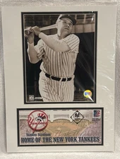 2002 BABE RUTH Yankees Commemorative Issue USPS Cover & Stamp w/ Photo