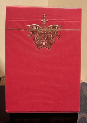 Red Knights Playing Cards by Ellusionist Sealed