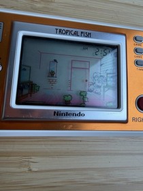 Nintendo Game & Watch - Wide Screen - Tropical Fish CLEAN