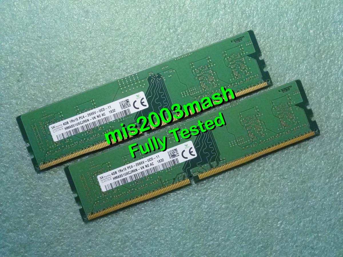 SK hynix 4GB DDR4 メモリ 5枚セット SK hynix DDR4 2666V 4GB