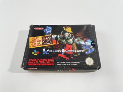 Super Nintendo Killer Instinct FAH Guter Zustand CD Inklusive