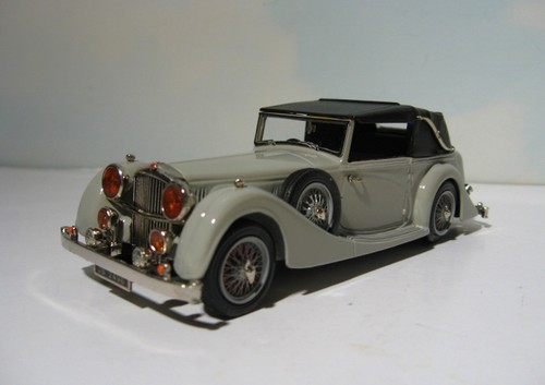 1938 Alvis Speed 25 Top Marques 1:43 White Metal Model HE9 in Box Gray BIN - Picture 8 of 10