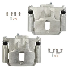 For 15-20 Chevrolet Colorado GMC Canyon 2pcs Silver Rear Brake Calipers