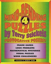 MIND-BENDING PUZZLES: PROVOCATION POSERS! By Terry Stickels Excellent Condition