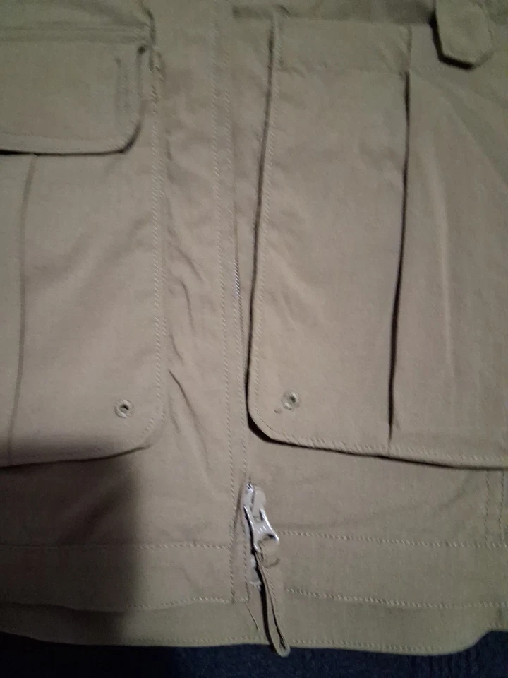 Duluth Trading Mens L Work Vest Hunting Fishing Tactical Utility Vented - Image 3 of 4