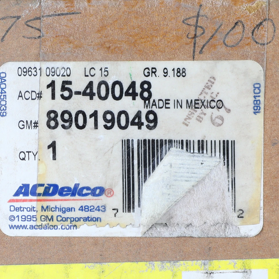 正品通用 1985 - 2005 年雪佛兰调理离合器板轮毂组件 89019049 — 第 4/4 张图片