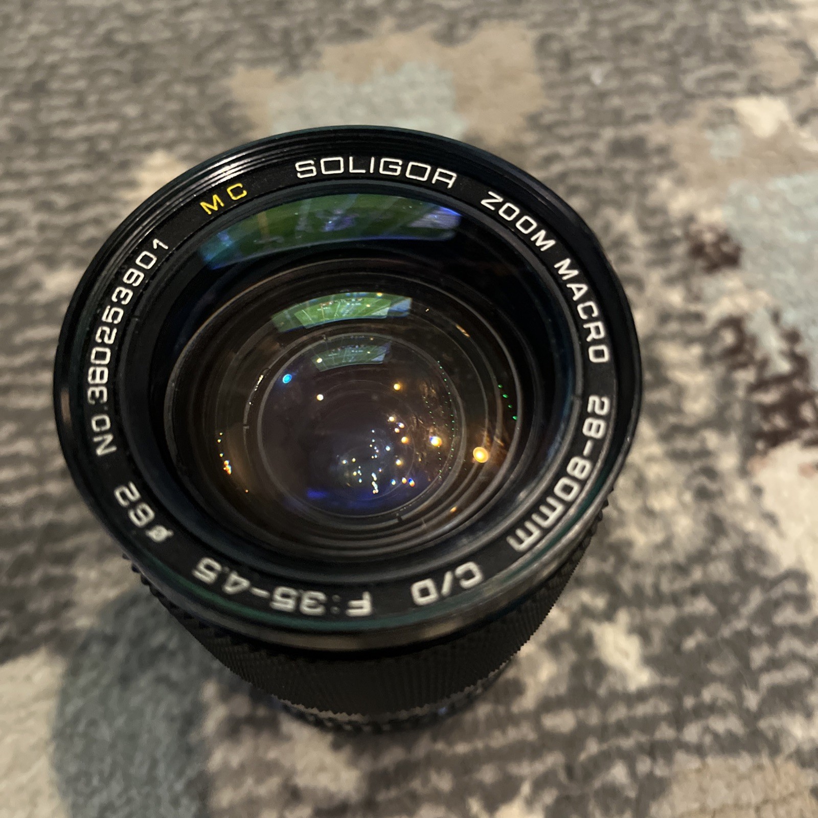 Soligor C/FD 28–80mm f/3.5–4.5 Macro Zoom Lens – Canon FD Mount – Vintage Japan.