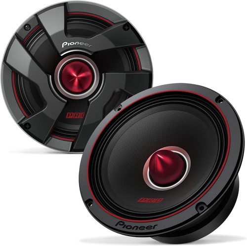 Pioneer TS-M651PRO, Car Audio Speakers, Full Range, Clear Black