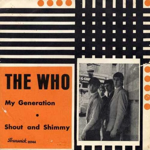 Vinyles rock the who 45 tours