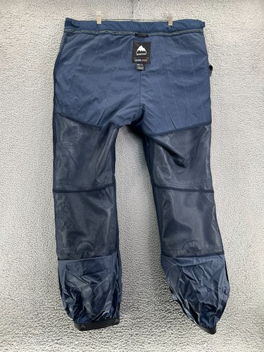 BURTON Snowboard Pants Men's XXL Living Lining Insulated Snow Gray/Iron Covert - Picture 4 of 20