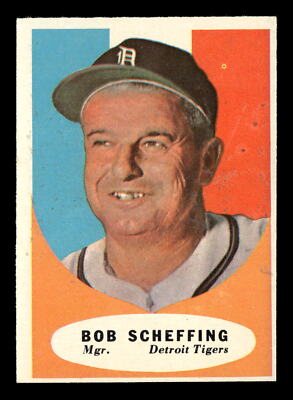 Bob Scheffing 1961 Topps #223 Detroit Tigers Ex