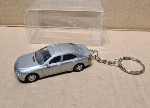 Diecast Model BMW 7 Series Car Keychain Keyring 🔑🗝 - Afbeelding 1 van 5