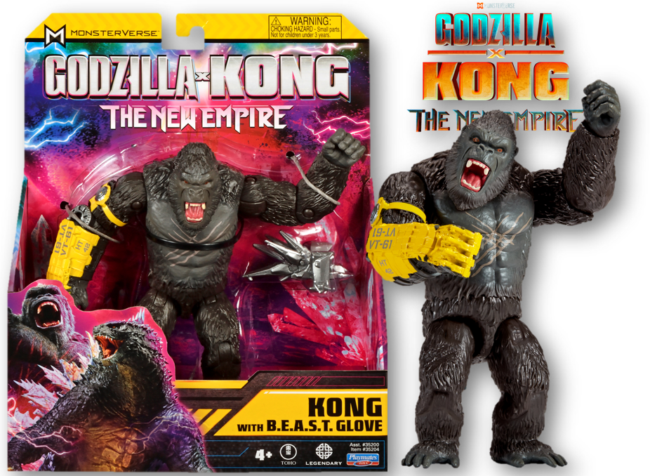 Godzilla x Kong: The New Empire - Kong With B.E.A.S.T. Glove