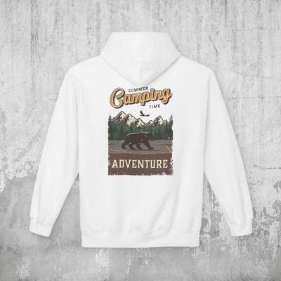 Adventure Camping Hoodie, Unisex Outdoor Sweatshirt, Nature Lover Gift, Summer