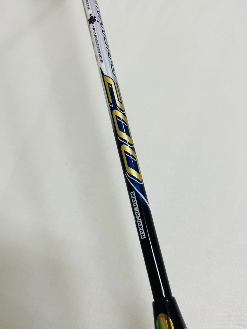 YONEX ナノレイ200(3UG5) Yonex Nanoray 200 Blue Badminton Racket 3UG5 Lightweight