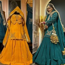 LEHENGA CHOLI PARTY WEAR LEHNGA DESIGNER INDIAN WEDDING READYMADE EID NEW