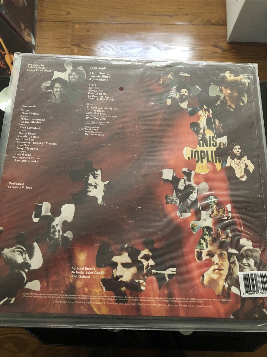 Sealed New Janis Joplin I Got Dem Ol' Kozmic Blues Again Mama Sealed New Janis Joplin I Got Dem Ol' Kozmic Blues Again Mama