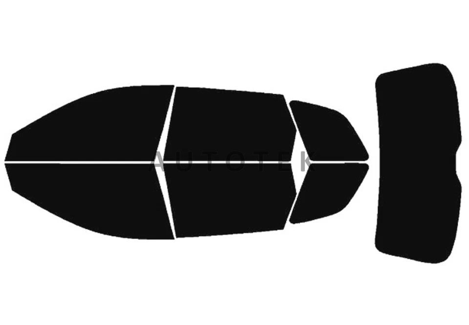 Película de ventana precortada en todos los lados cualquier tono para Audi A3 Hatchback 2006-2013 Foto 3 de 4