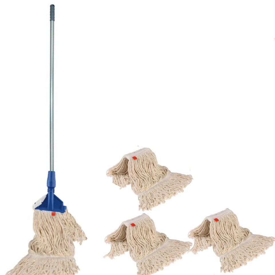 BAYERSAN Complete Kentucky Mop + 5 Free Mop Head