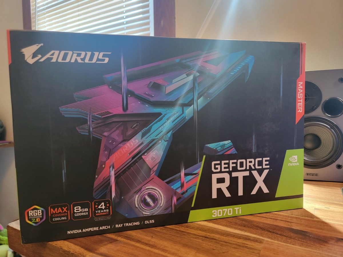 GIGABYTE AORUS GeForce RTX 3070 Ti MASTER 8GB GDDR6X GIGABYTE AORUS GeForce RTX 3070 Ti MASTER 8GB GDDR6X