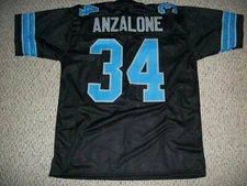 ALEX ANZALONE Unsigned Custom Detroit Black Football New Jersey Sizes S-3XL