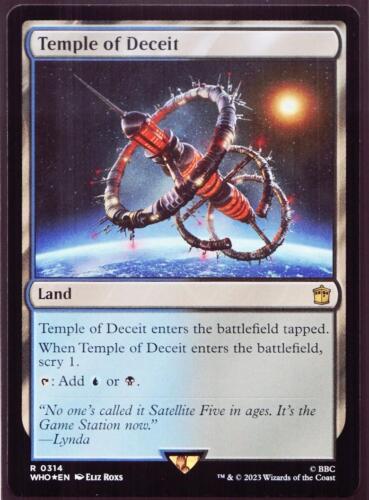 Temple of Deceit - 314 Foil - MTG Doctor Who - Picture 1 of 1