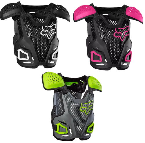 Fox Racing Kids, Youth R3 Chest Protector Roost Guard ATV Mx Off Road ...