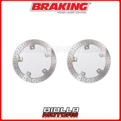 SATZ BREMSSCHEIBEN VORNE BRAKING BMW S 1000 R cast wheel 1000 2014 - 2021 [FIS