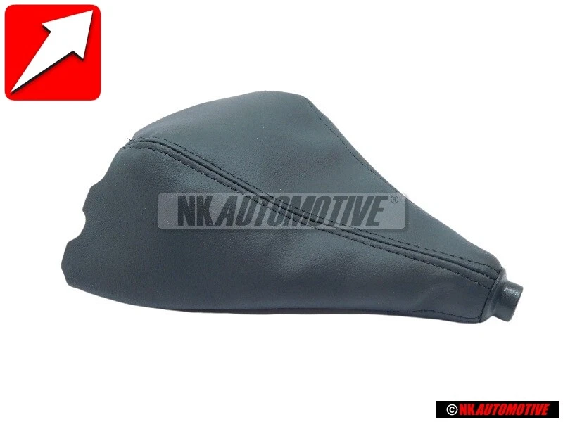 Original AUDI Gearshift Lever Trim (leatherette) Black 